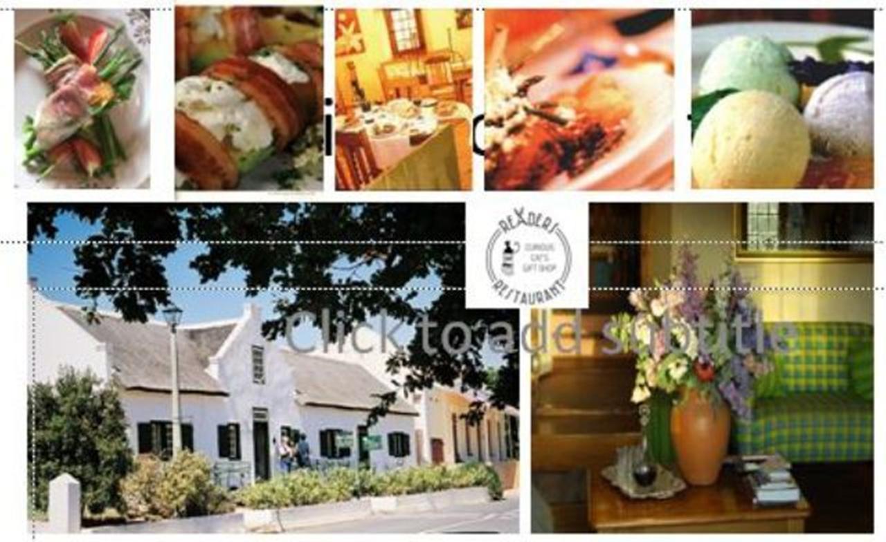 Wittedrift Manor House Hotel Тулбаг Екстериор снимка